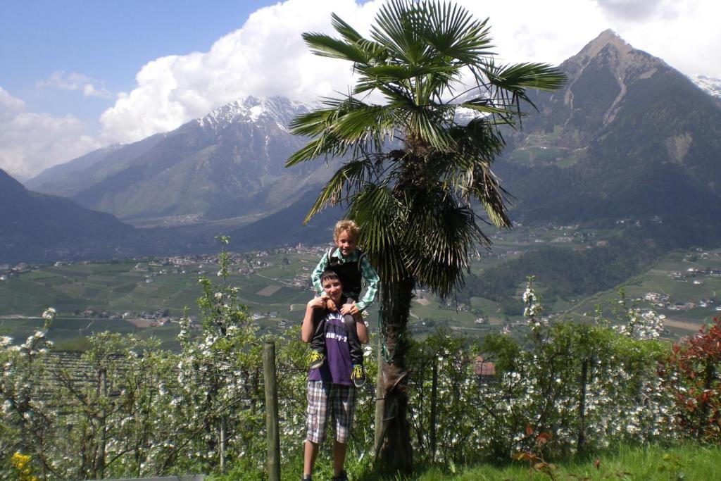 Vila Krebishof Agriturismo Schenna Exteriér fotografie